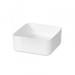 Lavoar Cersanit, Crea, patrat pe blat, 35 cm, alb
