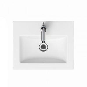 Lavoar pentru mobilier Cersanit, Como, 50 cm, alb - Img 5