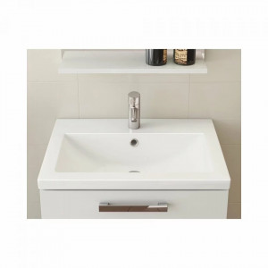 Lavoar pentru mobilier Cersanit, Como, 60 cm, alb - Img 4