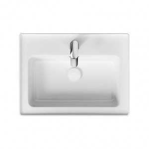 Lavoar pentru mobilier Cersanit, Crea, 60 cm, alb - Img 2