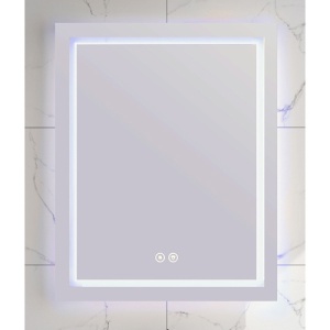 Oglinda Fluminia, Ando 60, dreptunghiulara, cu LED, 3 culori, dezaburire, 60 cm - Img 3