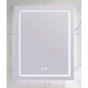 Oglinda Fluminia, Ando 60, dreptunghiulara, cu LED, 3 culori, dezaburire, 60 cm - Img 3
