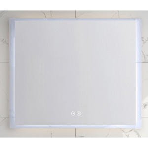 Oglinda Fluminia, Rodin 90, dreptunghiulara, cu LED, 3 culori, dezaburire, 90 cm - Img 6
