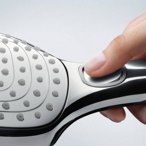 Para de dus Hansgrohe, Raindance Select E 120, cu 3 jeturi, crom - Img 3