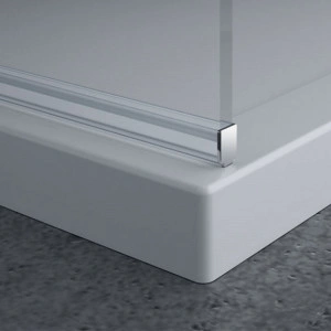 Paravan de dus SanSwiss, Easy, 70 x h200 cm, profil crom lucios - Img 5