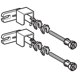 Set elemente de fixare pe perete Geberit, Duofix, montaj individual - Img 2