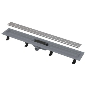 Set rigola de dus, AlcaDrain, Simple, cu capac, 65 cm