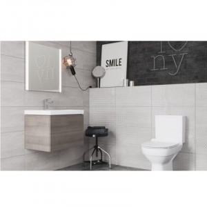 Set vas wc stativ, Cersanit, City New, rimless, cu rezervor si capac soft-close inclus - Img 7