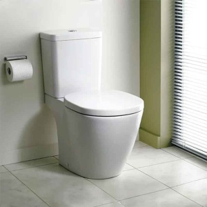 Vas WC stativ Ideal Standard, Connect, monobloc, alb - Img 2
