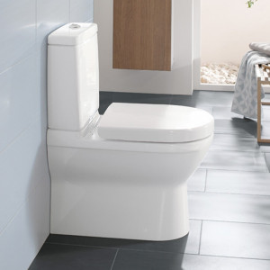 Vas WC stativ Villeroy & Boch, O. Novo, monobloc, alb alpin - Img 4