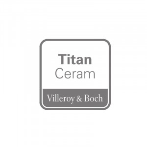 Villeroy-Boch, Artis, lavoar pe blat, oval, 61 cm, alb, tehnologie Titanceram - Img 4