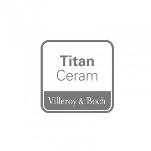 Villeroy-Boch, Artis, lavoar pe blat, oval, 61 cm, alb, tehnologie Titanceram - Img 4