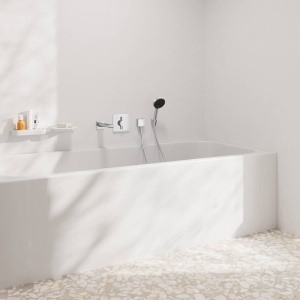 Baterie duș Hansgrohe, DuoTurn E, crom - Img 2