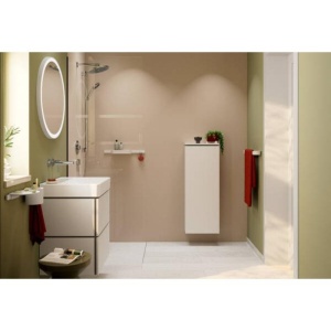 Baterie încastrată de lavoar Hansgrohe, Zesis S, pipă 19.4 cm, crom - Img 2