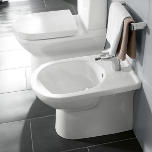 Bideu stativ Villeroy & Boch, O.Novo, rectificat, alb - Img 3