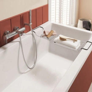 Cada dreptunghiulara Villeroy & Boch, Targa Plus Solo, 160 x 70 cm, alb alpin - Img 3