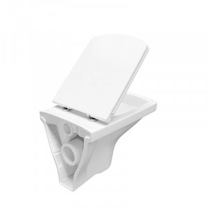 Capac WC Cersanit, Easy, cu Soft-Close si Easy Off,alb - Img 5
