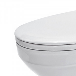 Capac WC Cersanit, Terra, slim, duroplast cu Soft-Close si Easy Off - Img 2