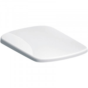 Capac WC Geberit, Selnova Square, soft close si quick release, alb