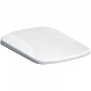 Capac WC Geberit, Selnova Square, soft close si quick release, alb