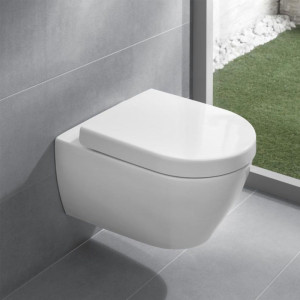 Capac WC Villeroy & Boch, Subway 2.0, soft close, alb - Img 3