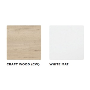 Dulap cu oglinda, Kolpasan, Tara, cu 4 usi, iluminare LED, 110 cm, craft wood - Img 2