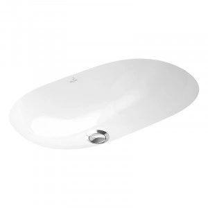 Lavoar sub blat Villeroy & Boch, O. Novo, oval, 60 cm, alb alpin