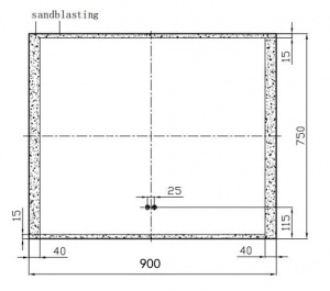 Oglinda Fluminia, Rodin 90, dreptunghiulara, cu LED, 3 culori, dezaburire, 90 cm - Img 3