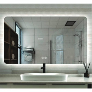 Oglindă Fluminia, Verona 120, dreptunghiulară 120 x 80 cm, cu iluminare LED, 3 culori, dezaburire - Img 4