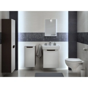 Set mobilier suspendat si lavoar Kolo Geberit Group, Rekord, 60 cm, alb - Img 4