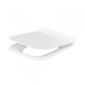 Set vas WC Cersanit, Como New, suspendat, Rimless cu capac Soft-Close si Easy Off, slim - Img 5