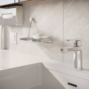 Suport de periute, Hansgrohe, AddStoris, crom - Img 5