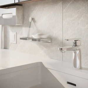 Suport de periute, Hansgrohe, AddStoris, crom - Img 5