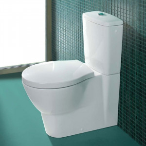 Vas WC stativ Hatria, Nido, monobloc, alb - Img 3