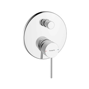 Baterie cadă-duș Hansgrohe Zesis S, montaj încastrat, crom