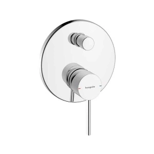 Baterie cadă-duș Hansgrohe Zesis S, montaj încastrat, crom