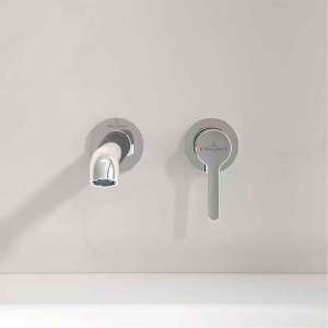 Baterie pentru lavoar Villeroy&Boch, Skyla, montaj încastrat, crom - Img 3