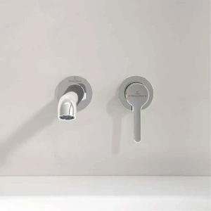 Baterie pentru lavoar Villeroy&Boch, Skyla, montaj încastrat, crom - Img 3