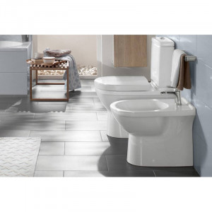 Bideu stativ Villeroy & Boch, O.Novo, rectificat, alb - Img 4