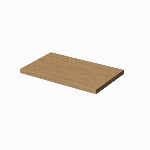 Blat pentru mobilier Fluminia, 80x46 cm, rovere naturale