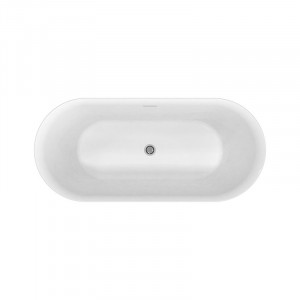 Cada freestanding, Florida, Viva, ovala, cu instalatie completa, alb - Img 4