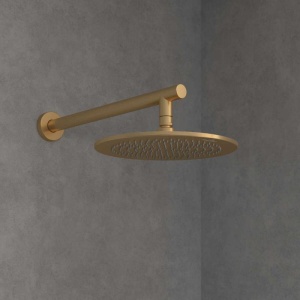 Cap de duș Villeroy&Boch, Universal Showers, Ø25 cm, bruhsed gold - Img 3