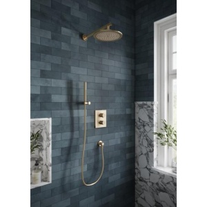 Cap de duș Villeroy&Boch, Universal Showers, Ø25 cm, bruhsed nickel - Img 5