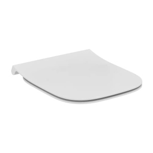 Capac WC Ideal Standard i.life S slim softclose alb lucios - Img 2