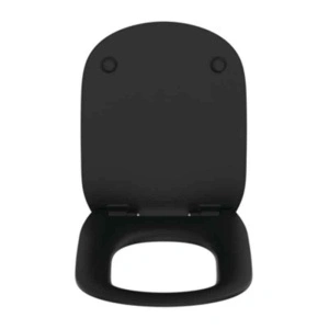 Capac WC Ideal Standard, pentru WC Tesi RimLS+, soft close, quick release negru mat - Img 3