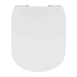 Capac Wc Ideal Standard, Tesi slim, cu balamale metalice, alb - Img 3