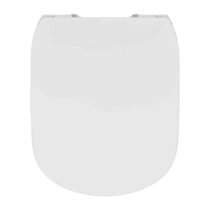 Capac Wc Ideal Standard, Tesi slim, cu balamale metalice, alb - Img 3