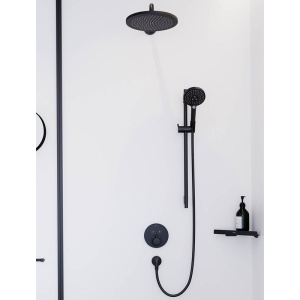 Etajera, Hansgrohe, AddStoris, negru mat - Img 3