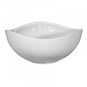 Lavoar pe blat, Fluminia, Aloe-39, amorf, 38,5 x 38 cm, alb