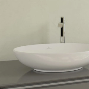 Lavoar pe blat, Villeroy & Boch, Loop & Friends, oval, 56 cm, alb - Img 3